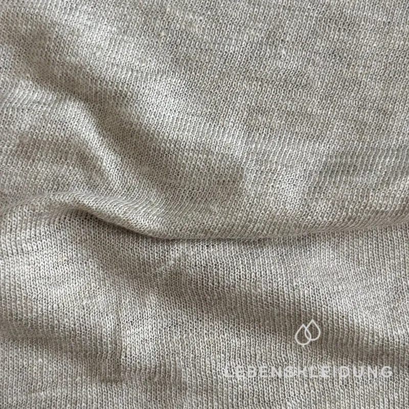 Re-Life Jersey aus 100% Hanf - Natur