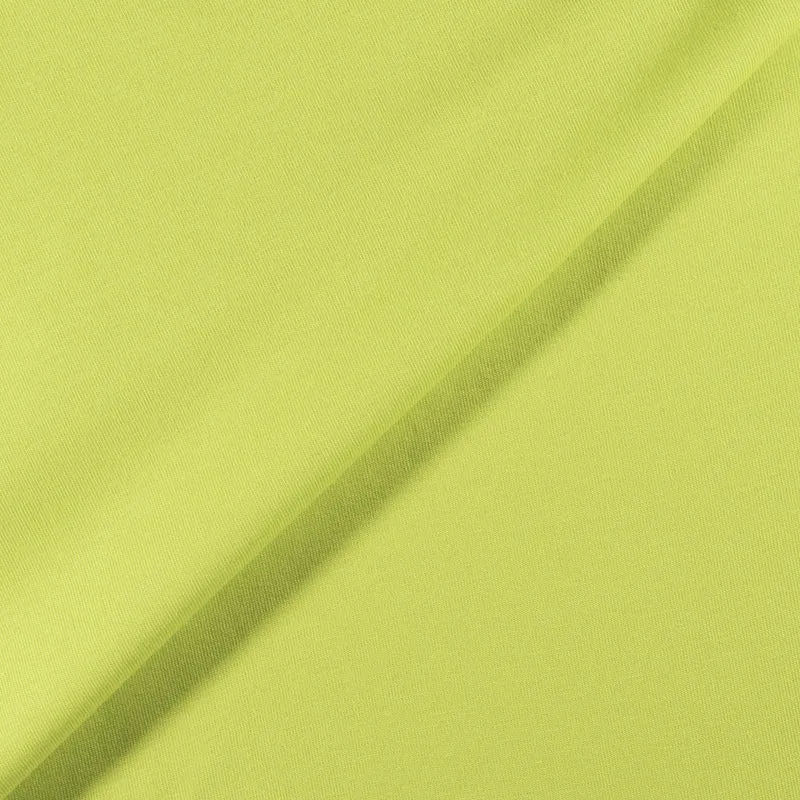 Re-Life Stretch Jersey Stoff - Limette