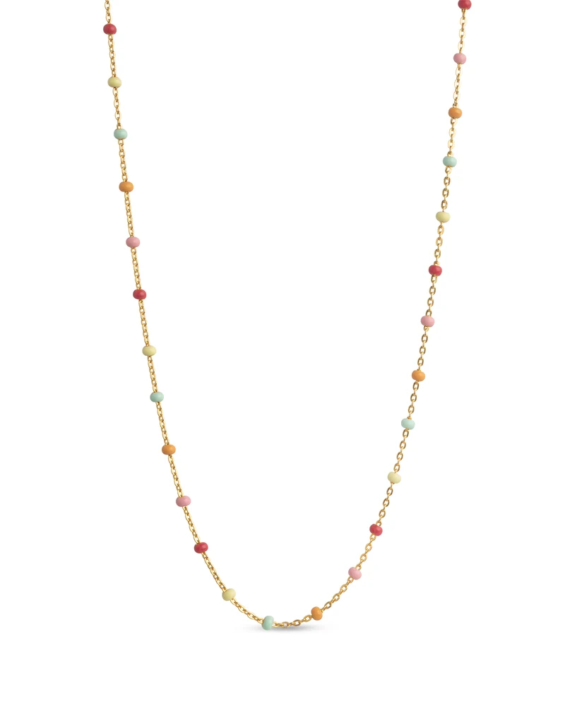 Halskette Lola - gold/rainbow