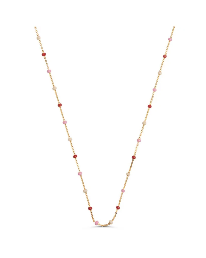 Halskette Lola - gold/rosie