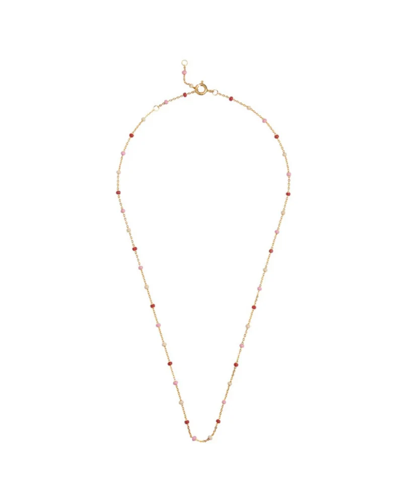 Halskette Lola - gold/rosie
