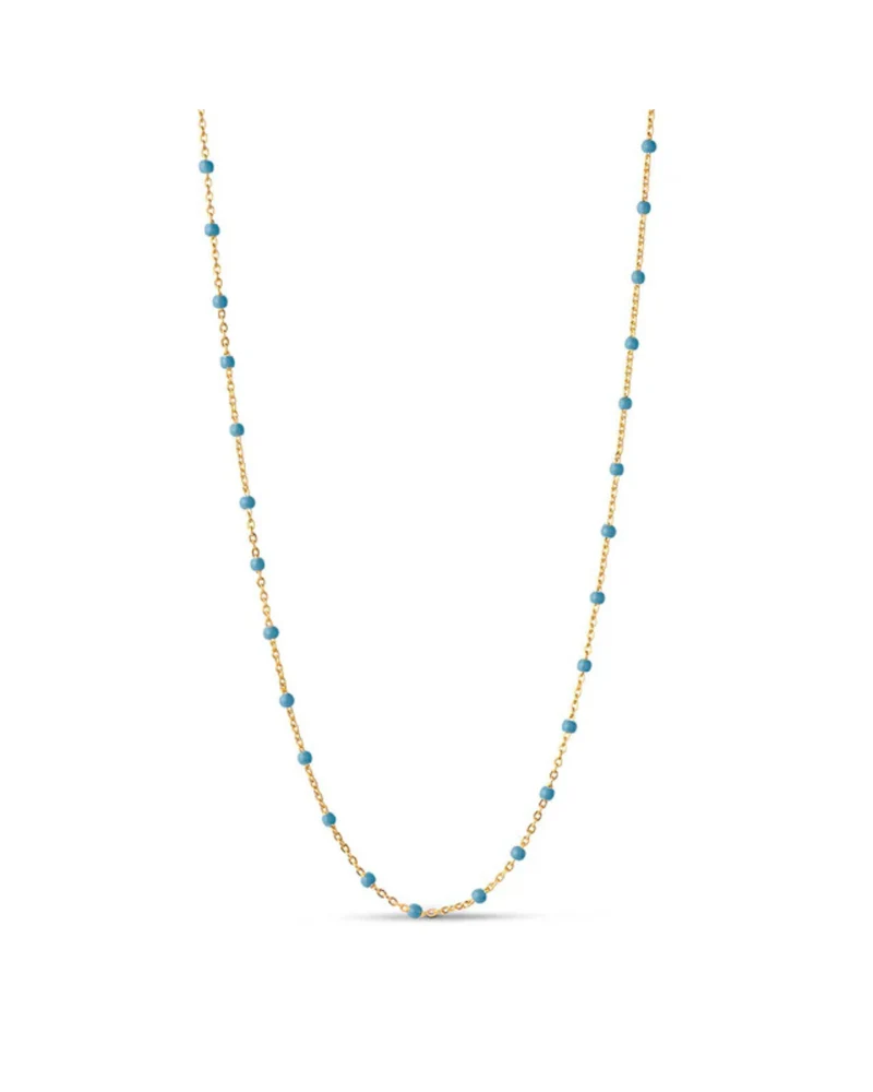 Halskette Lola - gold/sky