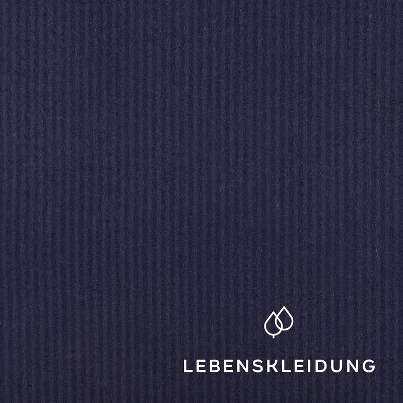 Bio Baumwoll Seersucker - Blau
