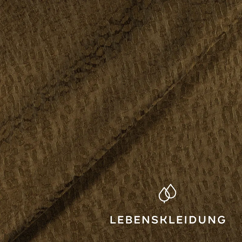 Re-Life EcoVero Jacquard - Cinnamon Leo