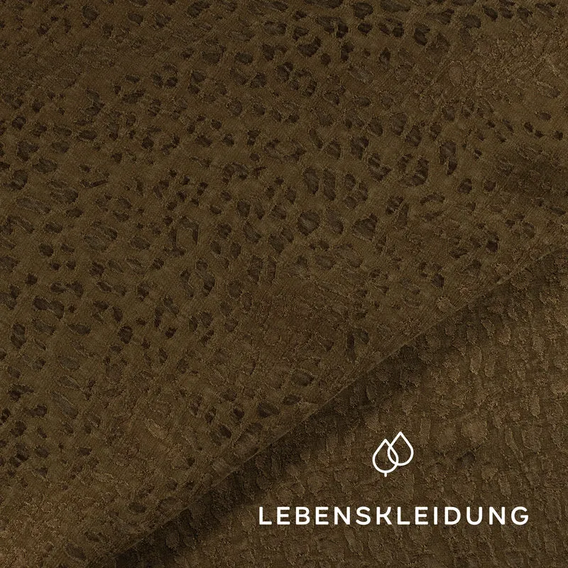 Re-Life EcoVero Jacquard - Cinnamon Leo