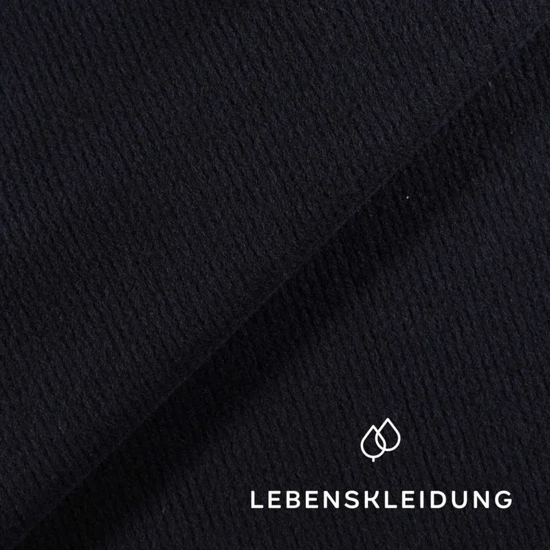 Bio Baumwoll Garbadine - Black