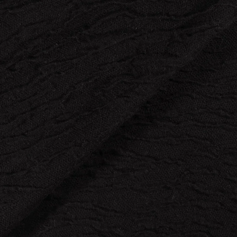 Re-Life Jersey Jacquard - Black