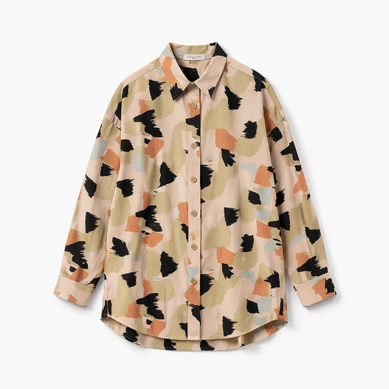 Re-Life Tencel Twill - Painted Print