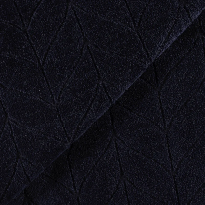 Re-Life Velvet Jacquard - Dark Blue