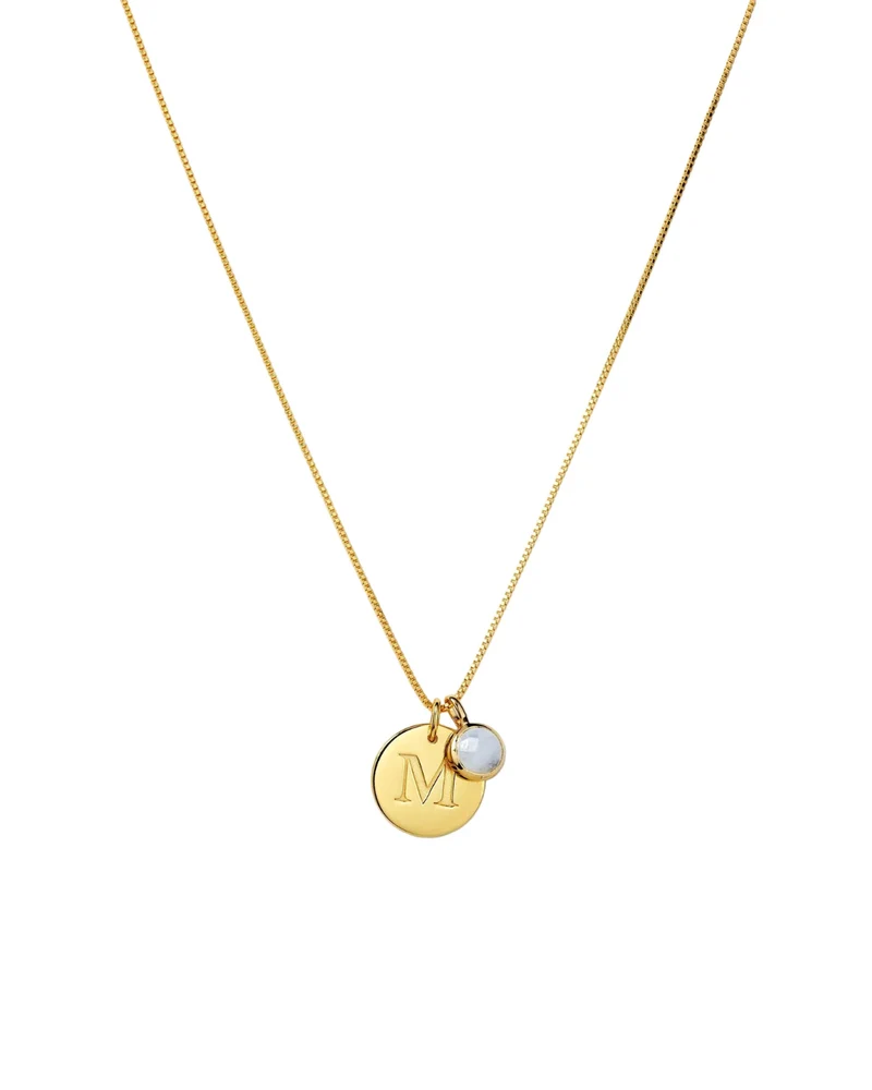 Anhänger Beloved Birthstone - gold