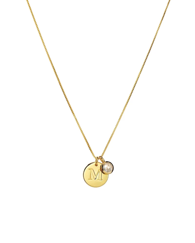 Anhänger Beloved Birthstone - gold