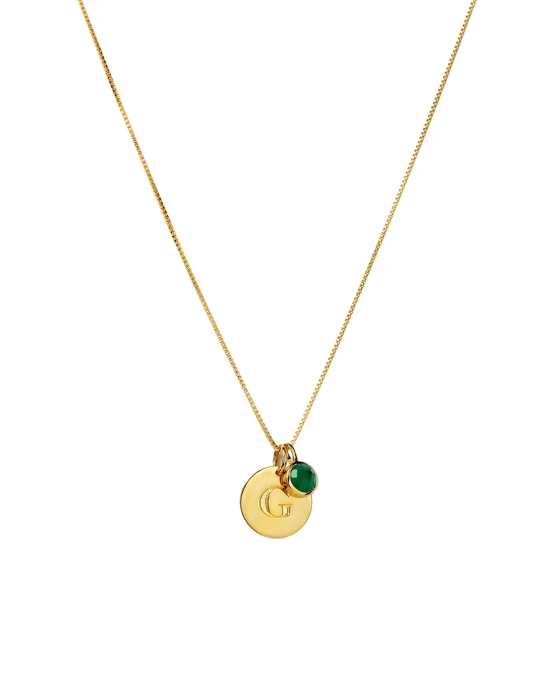 Anhänger Beloved Birthstone - gold