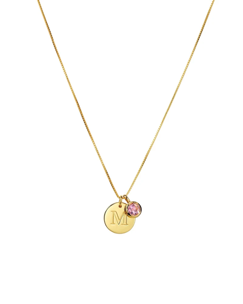 Anhänger Beloved Birthstone - gold