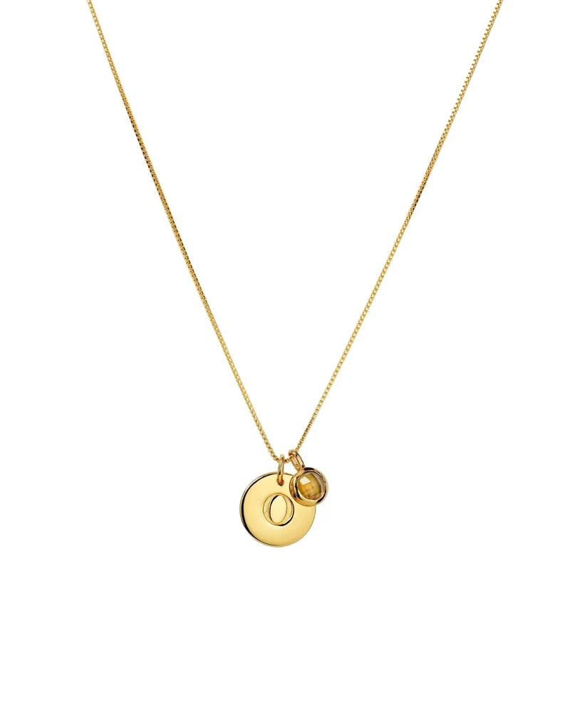 Anhänger Beloved Birthstone - gold
