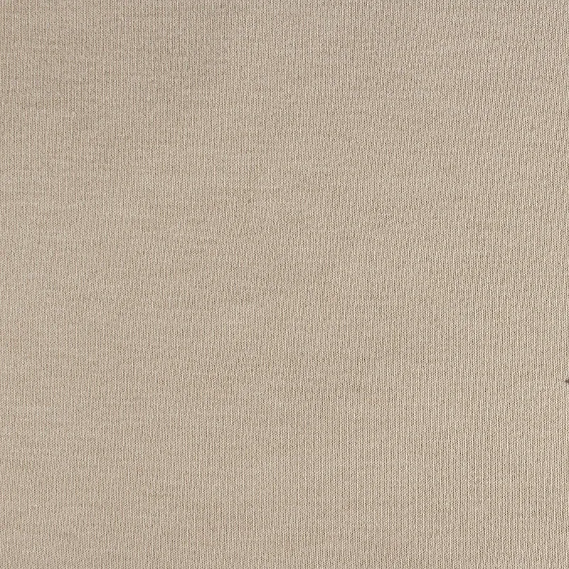 Re-Life Sweat Stoff gerauht - Sand
