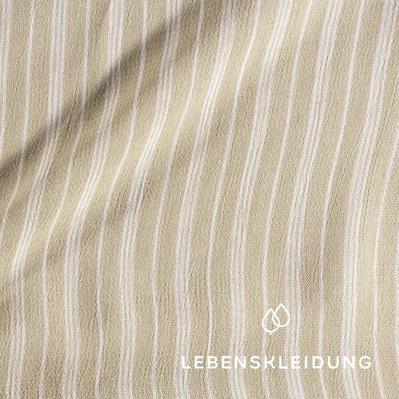 Re-Life Crepe - Sand striped