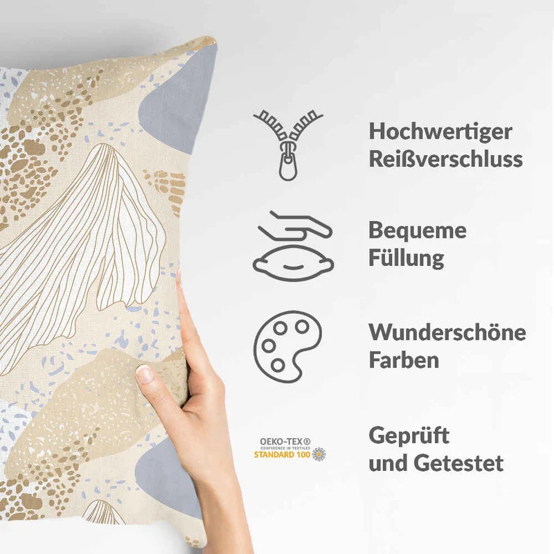 Gesundheitskissen Seeanemone gold