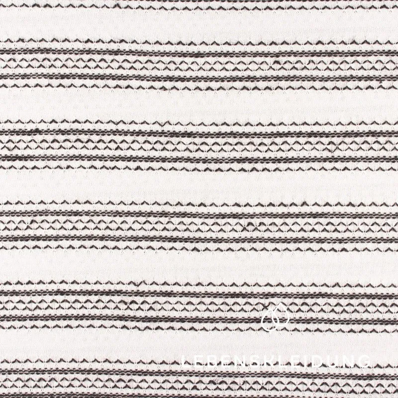 Re-Life Fancy Jersey - Ivory Black