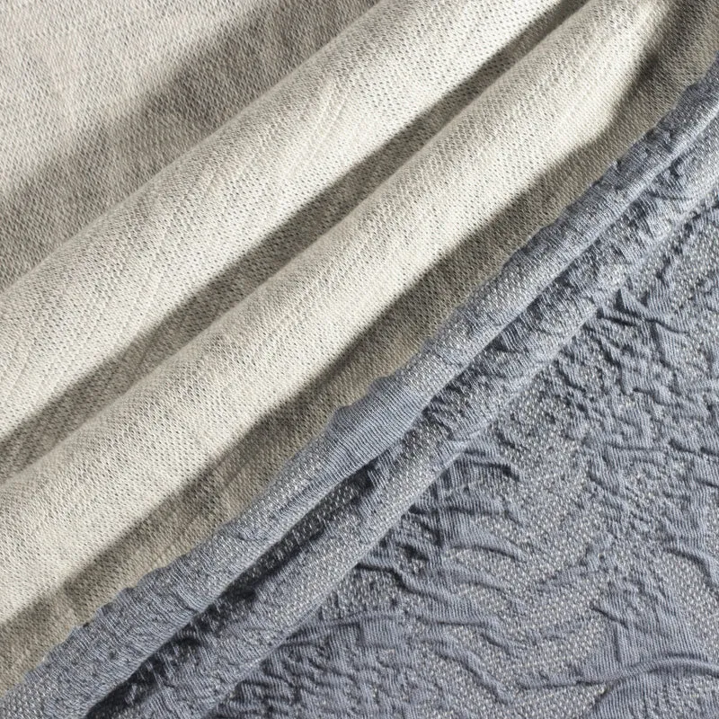 Re-Life Jersey Jacquard - Vintage Blue