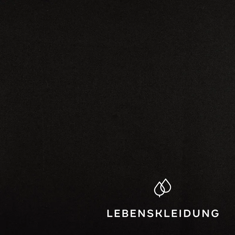 Bio Gabardine Stoff - Black