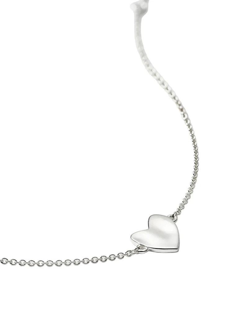 Armband Friends Heart - silber
