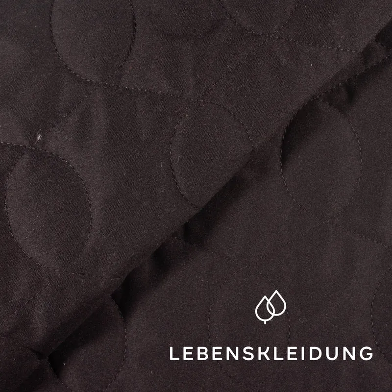 Bio Recycled Quilt - Schwarz