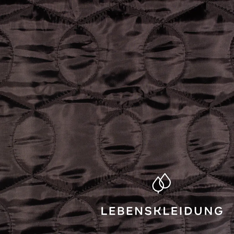 Bio Recycled Quilt - Schwarz
