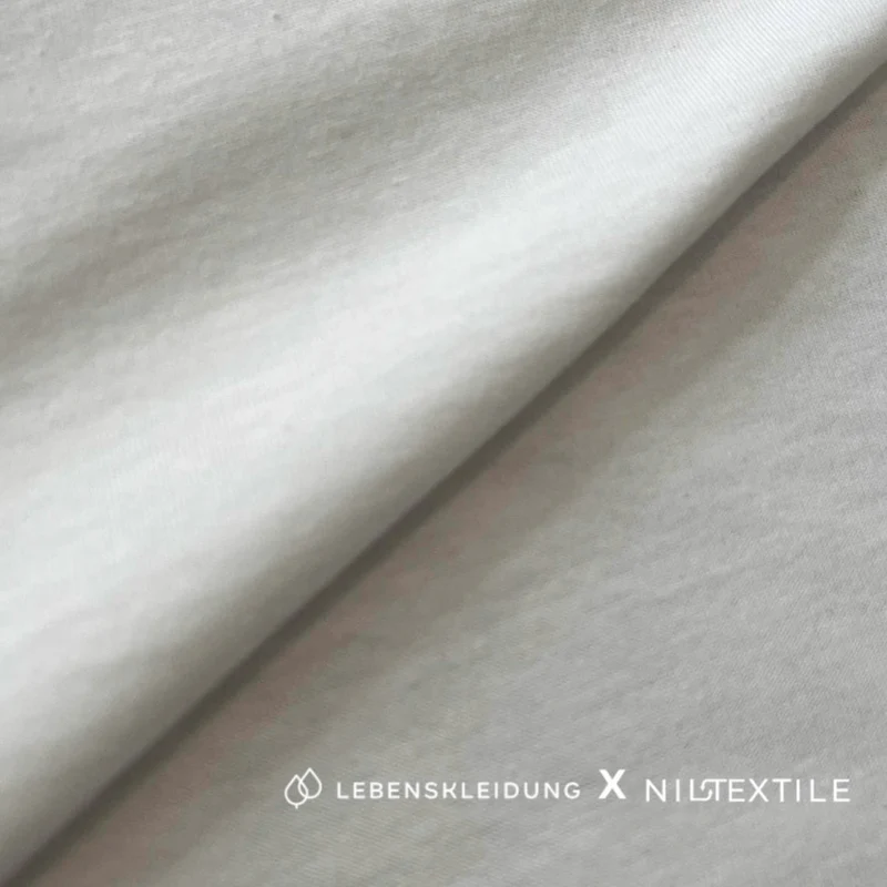 Re-Life NILCOTT® Organic Single Jersey off-white 145 gsm - Offwhite
