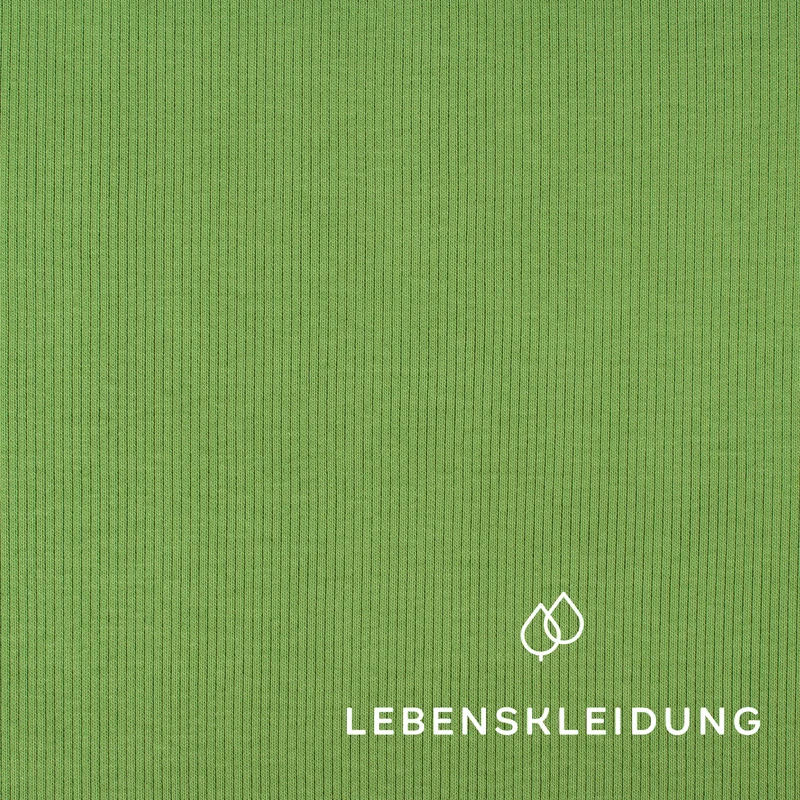 Bio Bündchen Stoff - Opuntia Green