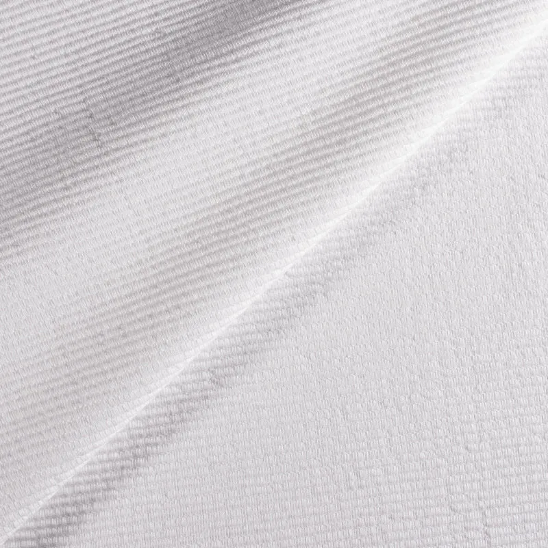 Re-Life Interlock Rippe Schmal - White