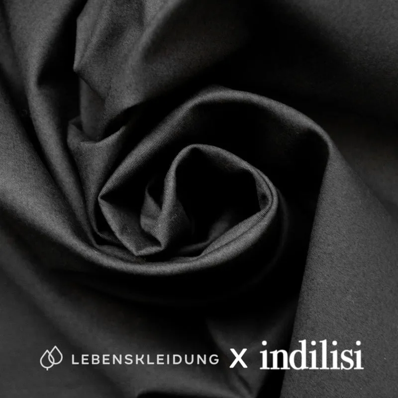 Re-Life Indilisi Twill Stoff - Black