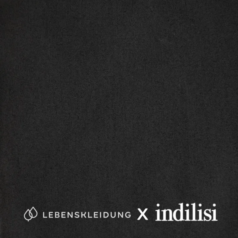 Re-Life Indilisi Twill Stoff - Black