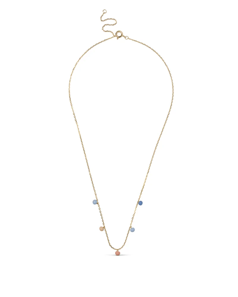 Halskette Theresia - Gold/Sunset