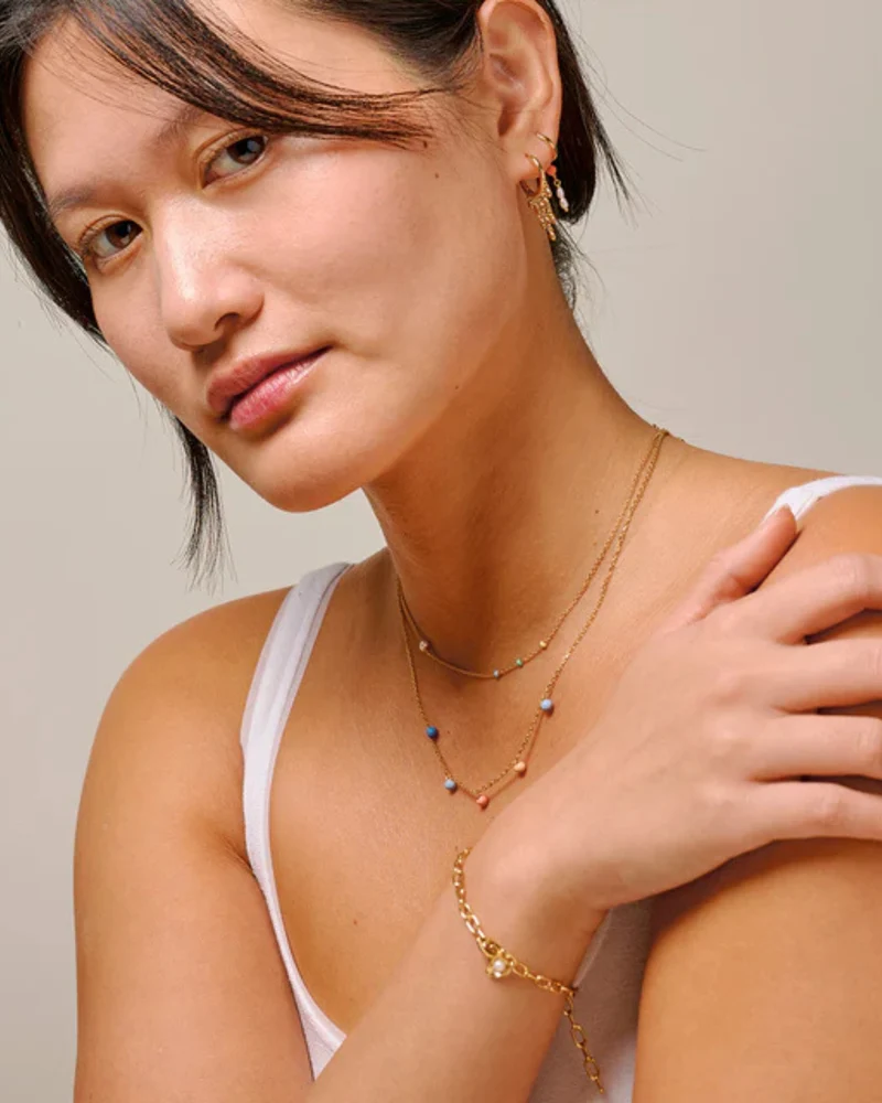 Hoops Liva - Gold/Light Coral