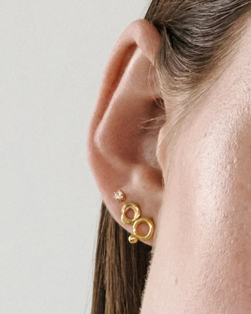 Ohrstecker Bellu Mini - gold