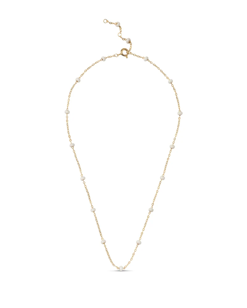Halskette Lola Bold - gold/daisy