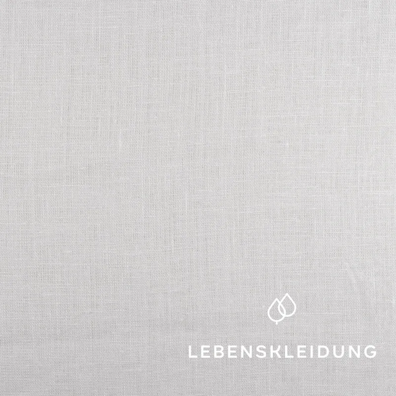 Leinen Stoff - Weiß
