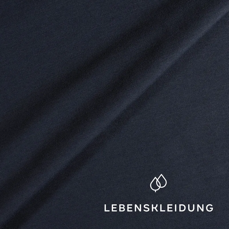 Re-Life Stretch Jersey Stoff - Nachtblau