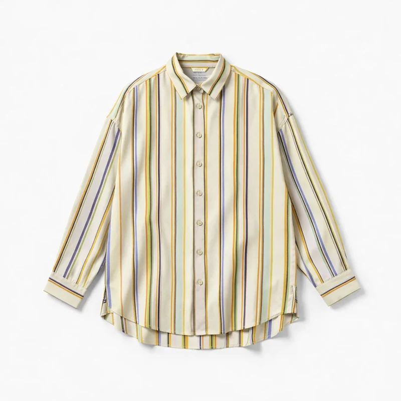 Re-Life Tencel Twill - Summer Stripes