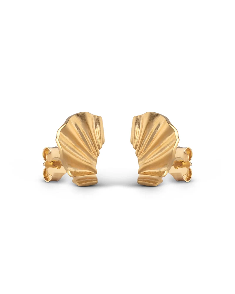 Ohrstecker Mini Wave - gold