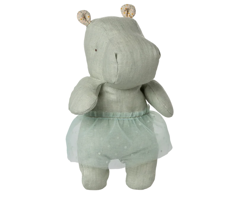 Nilpferd mit Ballett-Tutu - Mint 23 cm