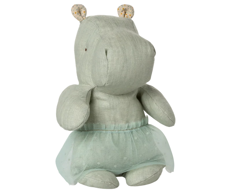 Nilpferd mit Ballett-Tutu - Mint 23 cm