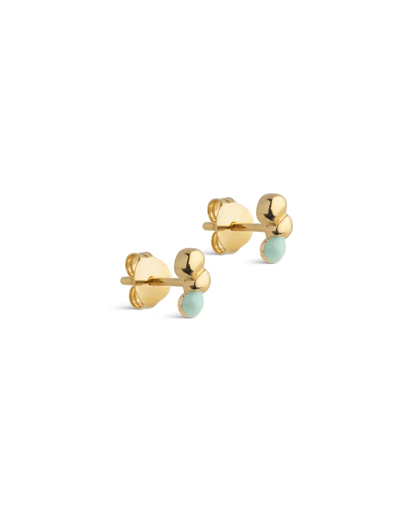 Ohrstecker Nara – Gold/Mint