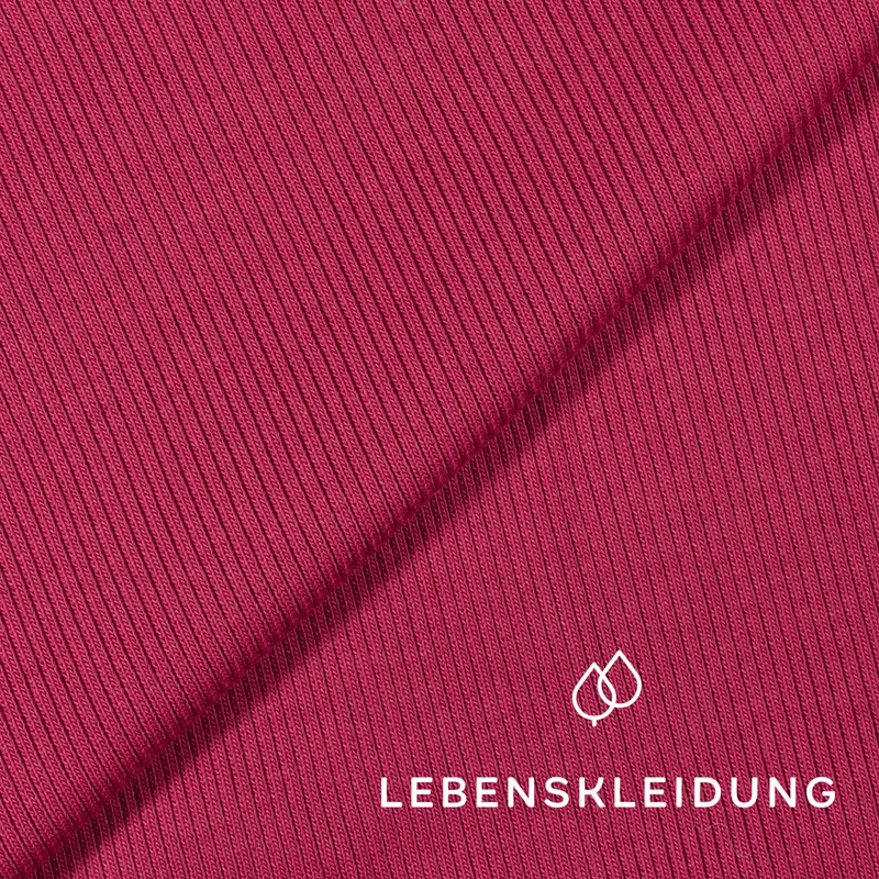 Bio Bündchen Stoff - Hibiscus