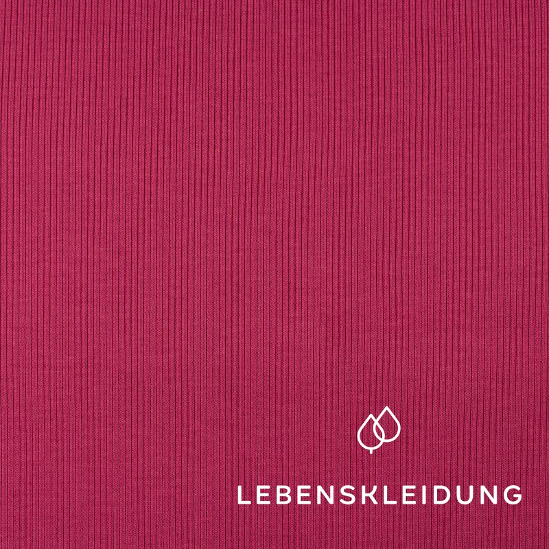 Bio Bündchen Stoff - Hibiscus