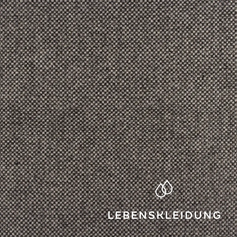 Bio Loden (Tuchloden) - Schwarz Weiß