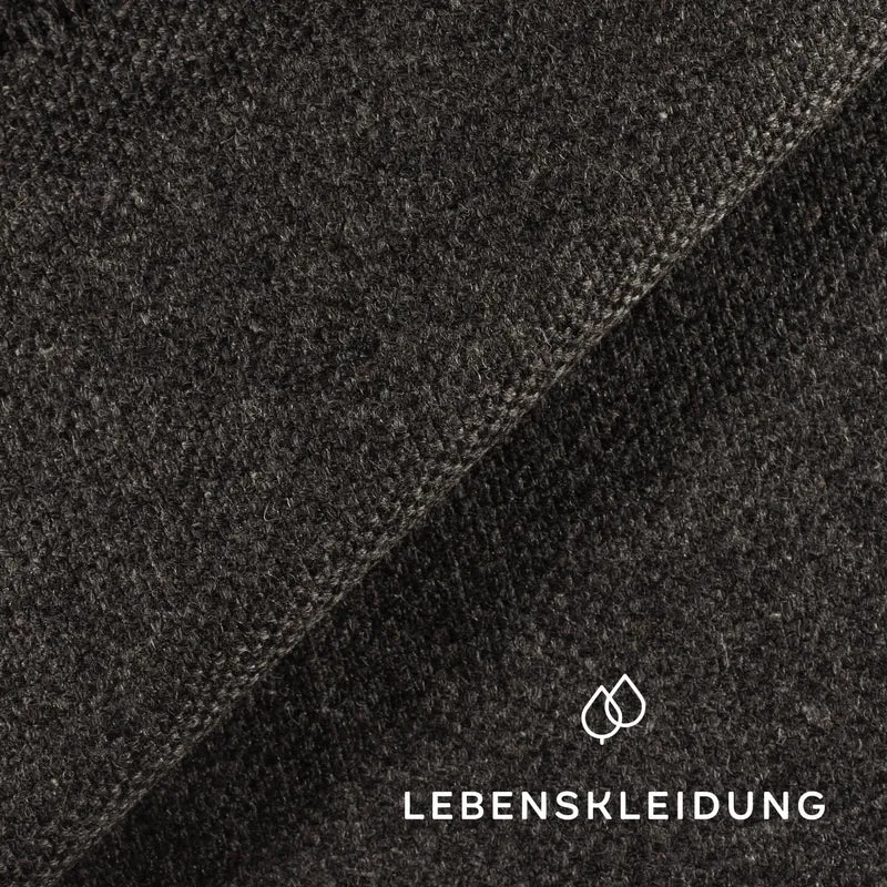 Bio Loden (Tuchloden) - Anthrazit