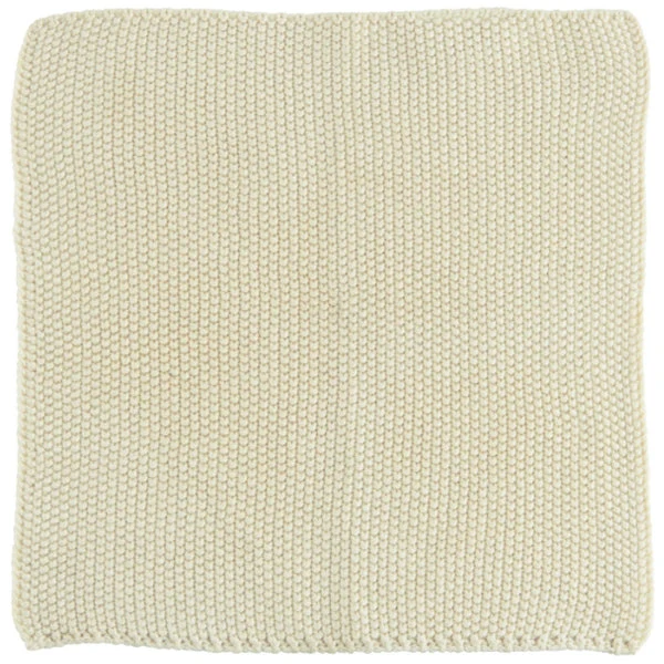 Spüllappen gestrickt Mynte - Latte