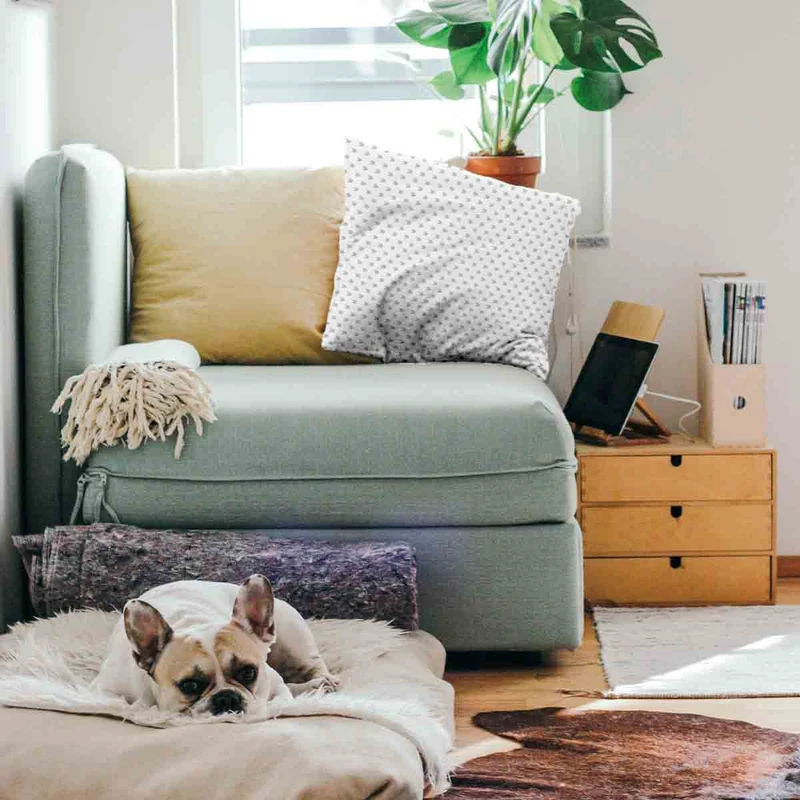 Gesundheitskissen Weiß mit Pfeilen