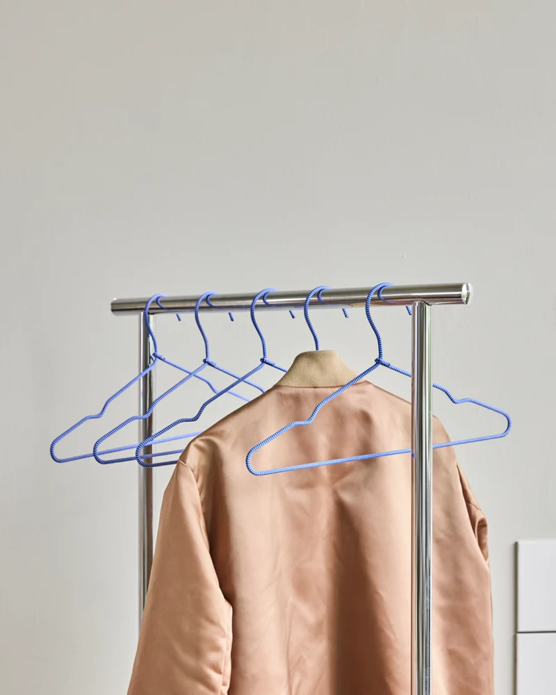 Kleiderbügel HDWire – Blau